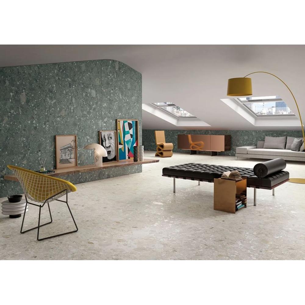 zold modern nappali nagymeretu terrazzo bezs homok kohatasu fagyallo greslap jarolap elcsiszolt retifikalt padloburkolat padlolap modern terasz konyha furdo csempe.jpg